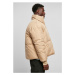 Pánská bunda // Urban Classics / Short Big Puffer Jacket unionbeige