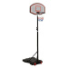 Shumee Basketbalový koš černý 216–250 cm polyethylen