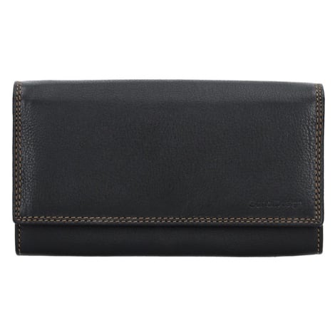 Dámská kožená peněženka SendiDesign Alena - černá Sendi Design