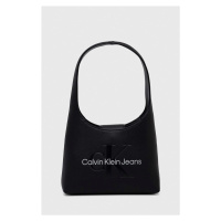 Kabelka Calvin Klein Jeans černá barva, K60K611548