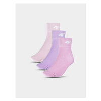 Dívčí ponožky casual nad kotník 4F - multibarevné