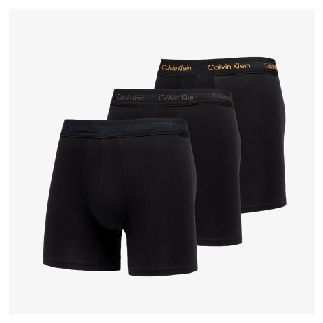 Calvin Klein Cotton Stretch Boxer Brief 3Pk Black