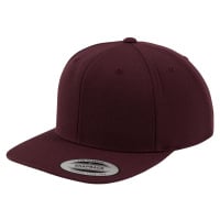 Klasický Snapback kaštanově hnědý/kaštanový