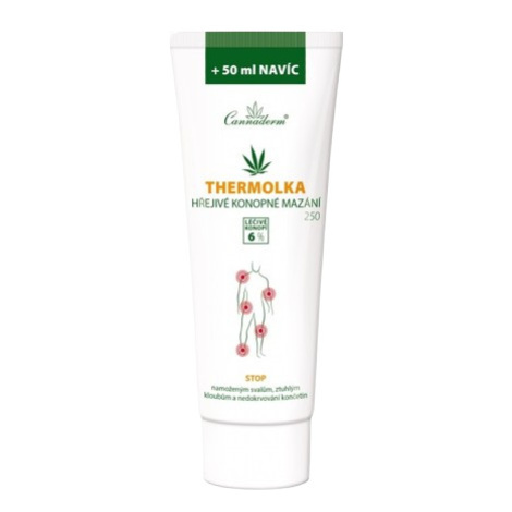 CANNADERM Thermolka Hřejivé konopné mazání