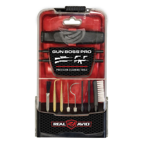 Čisticí sada Gun Boss® PRO Precision Cleaning Real Avid® – Černá / červená