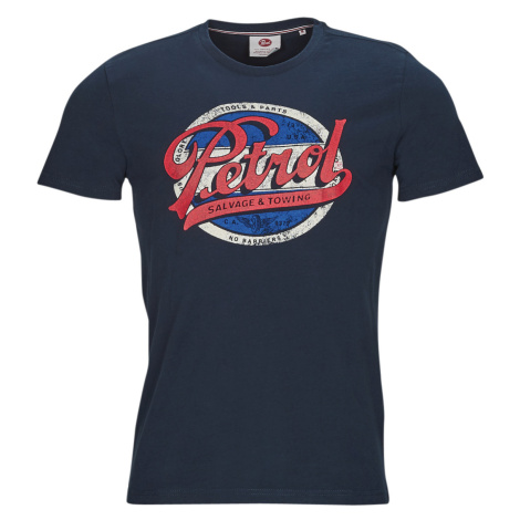Petrol Industries T-Shirt SS Classic Print Tmavě modrá