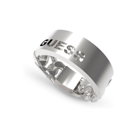 Guess Nadčasový ocelový prsten X Logo JUXR03006JWST 56 mm