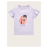 Světle fialové holčičí tričko Tom Tailor - Holky