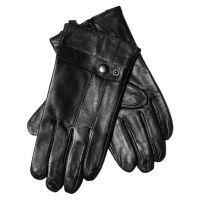 Sandrou pánské kožené rukavice hřejivé černá