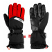 Pánské lyžařské rukavice Relax FRONTIER - černo-červená