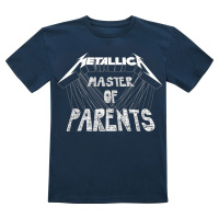 Metallica Kids - Master Of Parents detské tricko námořnická modrá