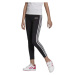 adidas 3-STRIPES LEGGINGS Dívčí legíny, černá, velikost