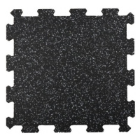 Stronggear Fitness puzzle podlaha 50 x 50 cm, 20, 15, 16 a 10 mm Barva: Černá s příměsí červené