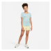 Nike DRI-FIT SCOOP ESSENTIAL+ Dívčí tričko, světle modrá, velikost