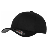 Brandit Čepice Baseball Cap Flexfit Wooly Combed černá | šedá