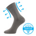 Lonka Drmedik Unisex ponožky s volným lemem - 3 páry BM000003618800101388 šedá