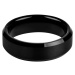 Troli Černý ocelový prsten 52 mm