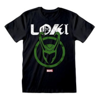 HEROES INC. Marvel Loki 2: Distressed Logo, pánské tričko