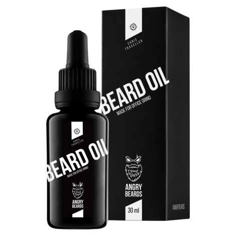 ANGRY BEARDS Beard Oil Olej na vousy Christopher the Traveller 30 ml