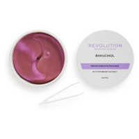Revolution Skincare Pearlescent Purple Bakuchiol Smoothing Undereye Patches Oční Polštářky 1 kus