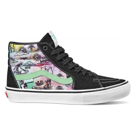 BOTY VANS Skate SK8-Hi (SHROOM DOOM) - černá