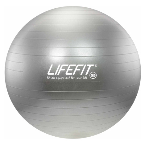 Lifefit Gymnastický míč LIFEFIT® ANTI-BURST 85 cm, stříbrný