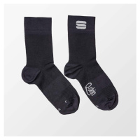 SPORTFUL Cyklistické ponožky klasické - MATCHY - černá