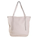 KRÉMOVÁ SHOPPER BAG SE STŘAPCEM --CREAMY WHITE Smetanová