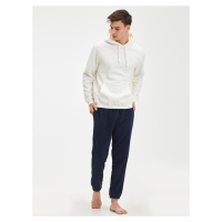 Modré pánské tepláky GAP fleece joggers