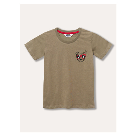 Chlapecké tričko - Winkiki WKB 31123, béžová Barva: Béžová