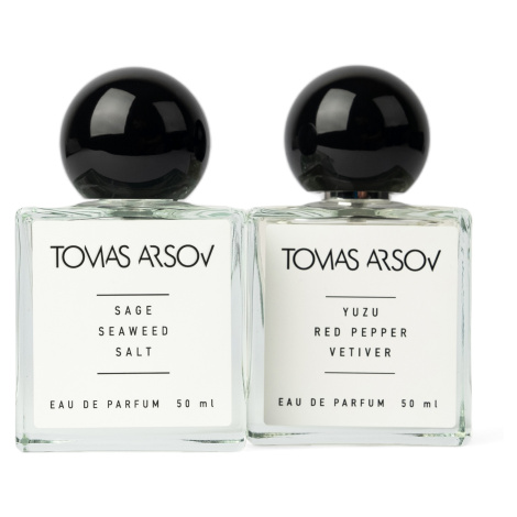 YUZU RED PEPPER VETIVER parfém & SAGE SEAWEED SALT parfém Tomas Arsov
