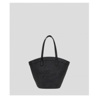 Kabelka karl lagerfeld k/signature tulip md tote černá