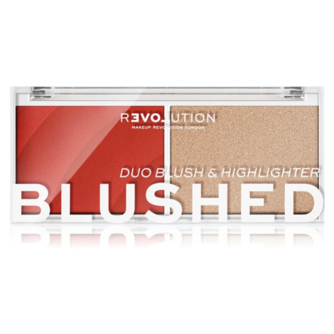 Revolution Relove Colour Play tvářenka s rozjasňovačem odstín Daydream 5,8 g