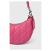 Kožená kabelka Coach Mira růžová barva, CP223