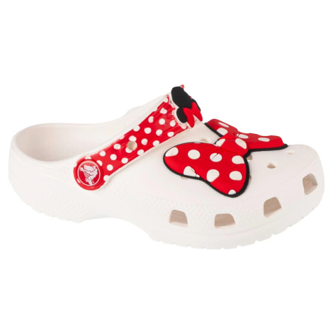 BÍLÉ DÍVČÍ NAZOUVÁKY CROCS CLASSIC DISNEY MINNIE MOUSE CLOG Bílá