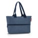 Elegantní nákupní kabelka na zip Reisenthel shopper e1 twist blue RJ4027