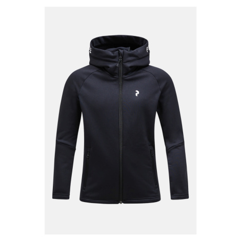 Bunda peak performance jr rider zip hood black