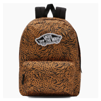 Batoh VANS WM REALM BACKPACK golden brown/black