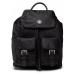 Tory Burch Virginia Flap Backpack 85061 Černá