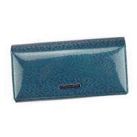 Osobitá dámská kožená peněženka Tina, modrá