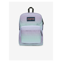 Bílo-růžový dámský vzorovaný batoh Jansport Superbreak One