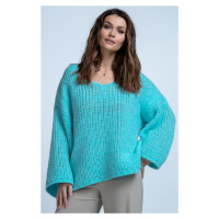 Fimfi Woman's Sweater I1002 Sky