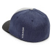 Kšiltovka Volcom Full Stone Hthr Flexfit Hat Smokey modrá