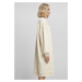 Dámské šaty // Urban Classics Ladies Organic Oversized Midi Crewneck Dress whitesand