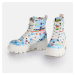 BUFFALO Aspha Lace Up Hi - Vegan Nappa - White Rainbow