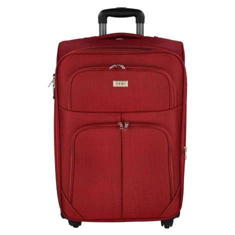 Cestovní kufr Terra velikost S, červený Ormi