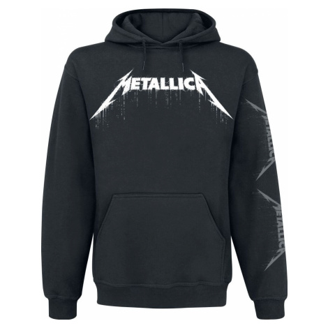 Metallica History Mikina s kapucí černá
