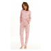 Dámské pyžamo Litex 7B357 | růžová
