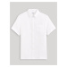 Bílá pánská lněná košile Celio Damarlin
