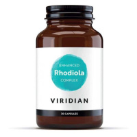 Viridian Enhanced Rhodiola Complex - Komplex Rozchodnice růžová s adaptogeny 30 kapslí
